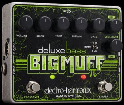 EHX Electro Harmonix Deluxe Bass Big Muff Pi Distortion / Tone Shaping Pedal