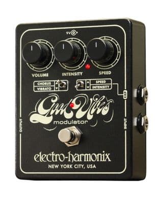 EHX Electro Harmonix Good Vibes Analog Modulator Guitar Effects Pedal