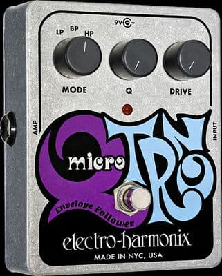 Electro Harmonix Micro Q-tron Envelope Filter Fx Pedal / Stomp Box