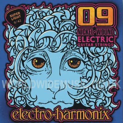 Electro Harmonix Nickel Wound Electric Guitar Strings  - Choice of 3 Gauges