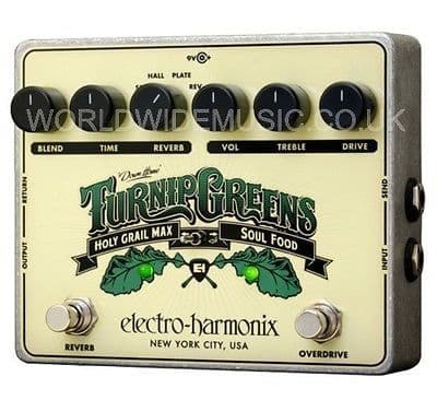 Electro Harmonix Turnip Greens compact multi-effects Guitar Pedal BRAND NEW 2014