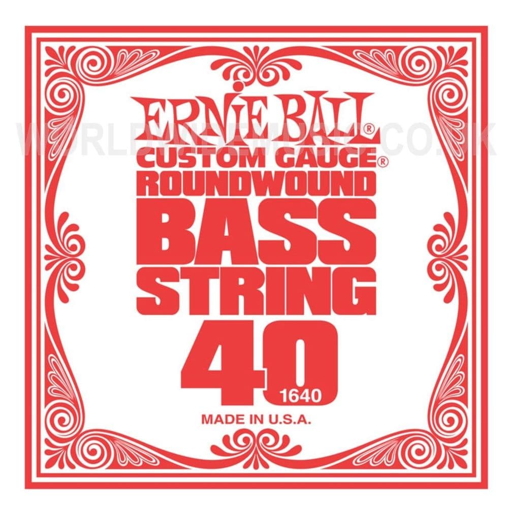 Ernie Ball BASS Guitar Strings SINGLE STRING PACKS All Gauges 040 135
