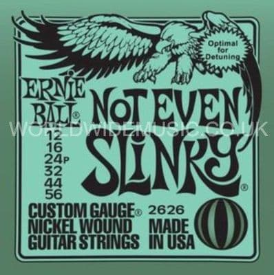 Ernie Ball Not Even Slinky Nickel Wound Guitar Strings