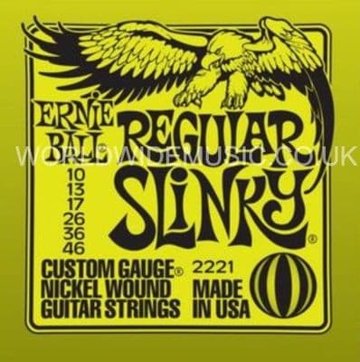 Ernie Ball Regular Slinky Nickel Wound Guitar Strings