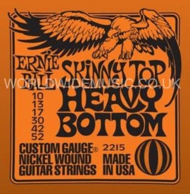 Ernie Ball Skinny Top Slinky Nickel Wound Guitar Strings