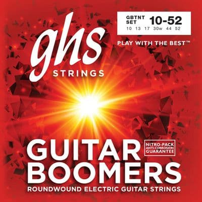 GHS GBTNT Boomers Thin & Thick  Roundwound Electric Guitar Strings .010 - .052