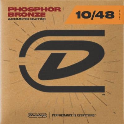 Jim Dunlop Phosphor Bronze Acoustic Guitar Strings - Choice of 6 Gauges