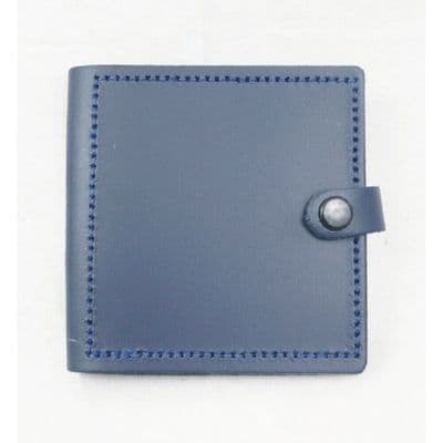 Leathergraft Real Leather Pick Wallet - holds 12 Picks - Blue, Brown or Red