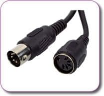 Midi Extension Lead (5 pin DIN plug - 5 pin Din socket) 2.5 metres