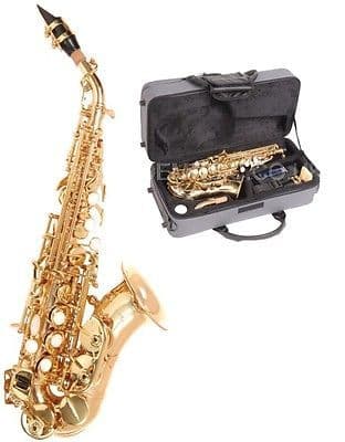 Odyssey OSS650C Premiere Bb Curved Soprano Saxophone Outfit with ABS Case