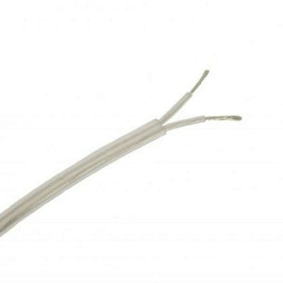 OVAL 2 Core Crystal Clear Transparent Electrical Lighting Cable - 0.5mm  3 amp