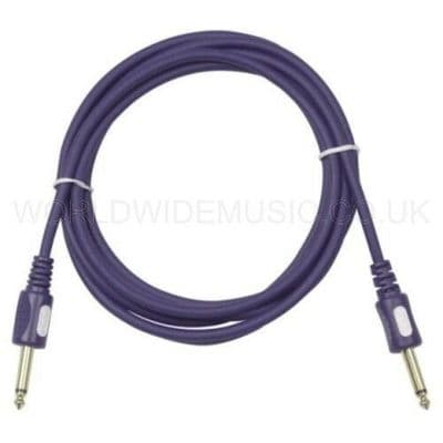 Professional Quality Guitar Lead Cable with Straight Jack Plugs 10 Metres