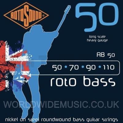 Rotosound RB50 ROTO BASS Long Scale Bass Guitar Strings