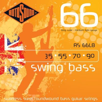Rotosound RS66LB Swing Bass Medium Light Gauge Strings