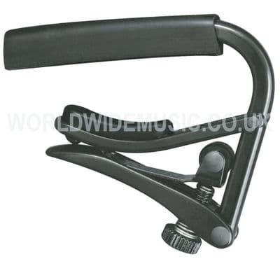 SHUBB C1k Capo Noir for Acoustic & Electric Guitar - Black