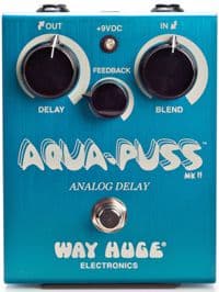 Way Huge Aqua Puss Analog Delay Guitar FX Pedal Stomp Box