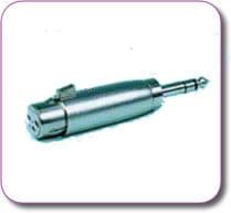 XLR Female Socket 6.35mm Stereo Jack Plug Adapter