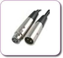 XLR Socket-XLR Plug Microphone Cable 50 metres