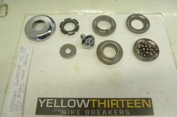 (PART NOW SOLD) KEEWAY SUPERLIGHT 125  TOP & BOTTOM YOKE SPECIAL NUT KIT (LOC-A)