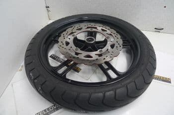 AJS TN25 250 FRONT WHEEL & DISC + TYRE MT2.75x17 web-stock (LOC-D)