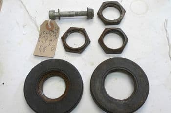 APRILIA ATLANTIC 125 BOTTOM YOKE NUTS + DUST COVERS + BOLT JOB LOT #2(LOC-A)