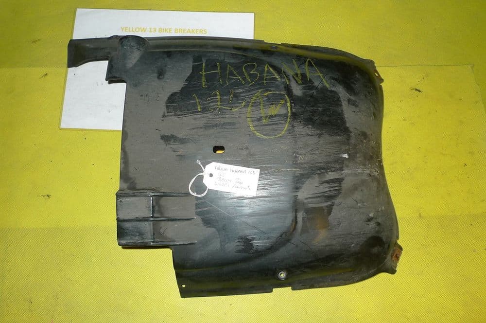 APRILIA HABANA 125 CUSTOM BELLY PAN UNDERSIDE FLOOR COWLING FAIRING DIS ...
