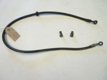 APRILIA RALLY FRONT BRAKE HOSE + BOLTS (LOC-A)