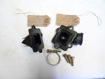 APRILIA RALLY INLET RUBBER MANIFOLD AND REED BLOCK (LOC-A)