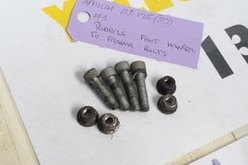 APRILIA RS 125 RIDERS FOOT HANGER TO FRAME BOLTS #1  (CON-D)
