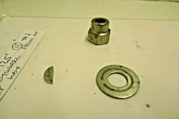 APRILIA RS4 125 . GENERATOR FLYWHEEL SPECIAL NUT & WOORUFF KEY #2 (LOC-C)