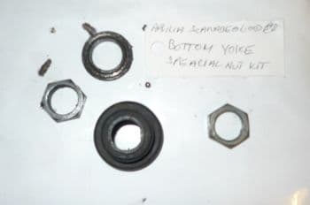 APRILIA SCARABEO 100 BOTTOM YOKE SPECIAL NUT KIT (LOC-A)