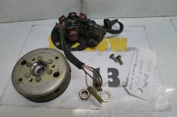 APRILIA SCARABEO 100 FLY WHEEL + GENERATOR COILS + STATOR (LOC-A)