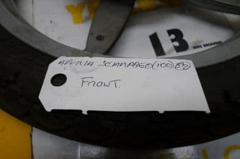 APRILIA SCARABEO 100 FRONT WHEEL + TYRE 16 INCH (LOC-A)
