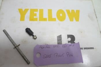 APRILIA SR50 BREAKING. SEAT PIVOT PIN. SCOOTER BREAKERS #3 (LOC-A)