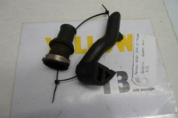 APRILIA SR50 GP1 DI-TECH AIR BOX RUBBER DUCTS X2 #2 (LOC-A)