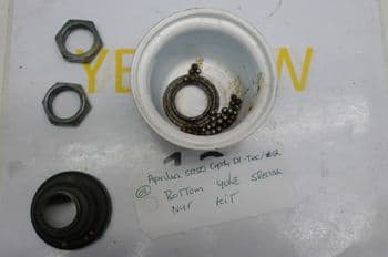 APRILIA SR50 GP1 DI-TECH BOTTOM YOKE SPECIAL NUT KIT #2 (LOC-A)