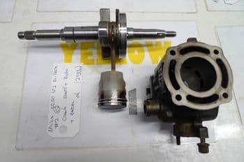 APRILIA SR50 GP1 DI-TECH CYLINDER BARREL & CRANKSHAFT & PISTONS #2 (LOC-A)