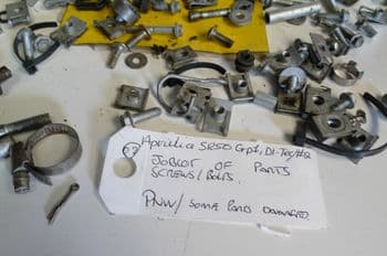 APRILIA SR50 GP1 DI-TECH JOBLOT PF PARTS FAIRING SCREWS &OTHERS #2 (LOC-A)