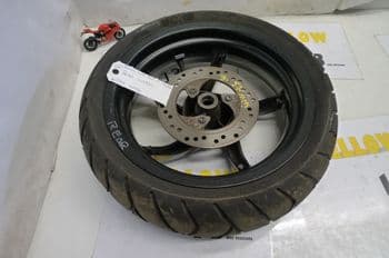 APRILIA SR50 GP1 DI-TECH REAR WHEEL, DISC & TYRE #2 (LOC-A)