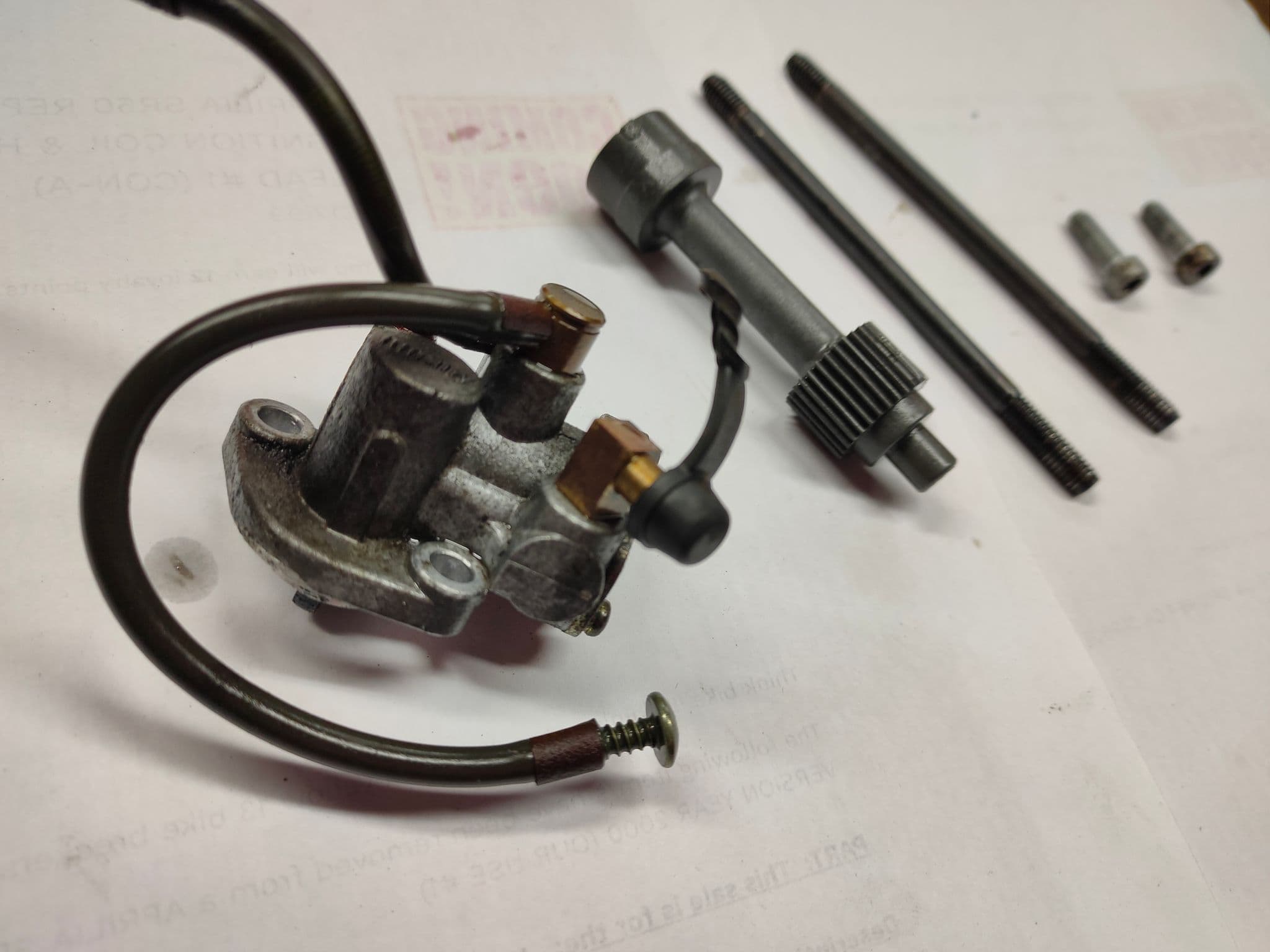 Qty 2 6 Mid Turn Signal Amber Marker Light Rubber