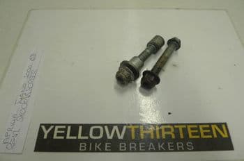 APRILIA TUONO 1000 REAR SHOCK ABSORBER TOP & BOTTOM BOLTS (LOC-F)