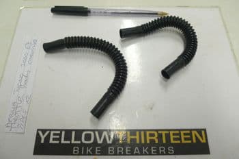 APRILIA TUONO 1000 THROTTLE BODY CORRUGATED PIPES x2  (LOC-F)