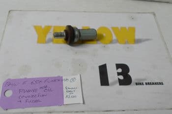 BMW F650 FUNDURO BREAKING. FRAME OIL HOSE CONNECTION + FILTER (LOC-C)