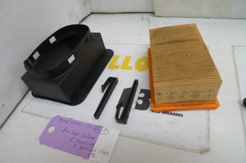 BMW F800ST AIRBOX FILTER + HOUSING + SPECIAL CLIPS x 2 (CON-B)