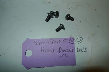BMW F800ST FRONT FENDER BOLTS x (CON-B)