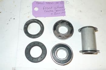 BMW F800ST FRONT WHEEL CENTRE SPACER & BEARINGS (CON-B)