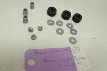 BMW F800ST REAR LIGHT RUBBERS & NUTS KIT (CON-B)