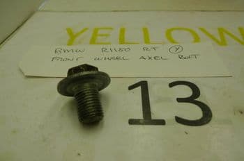 BMW R1150 RT BREAKING.. FRONT WHEEL AXLE BOLT (LOC-F)
