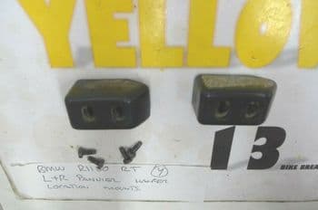 BMW R1150 RT BREAKING.. LEFT & RIGHT PANNIER HANGER LOCATION MOUNTS (LOC-F)
