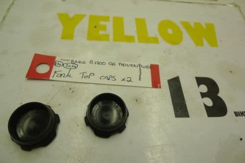 BMW R1200GS ADVENTURE FORK TOP CAPS X2 #1 (LOC-C)